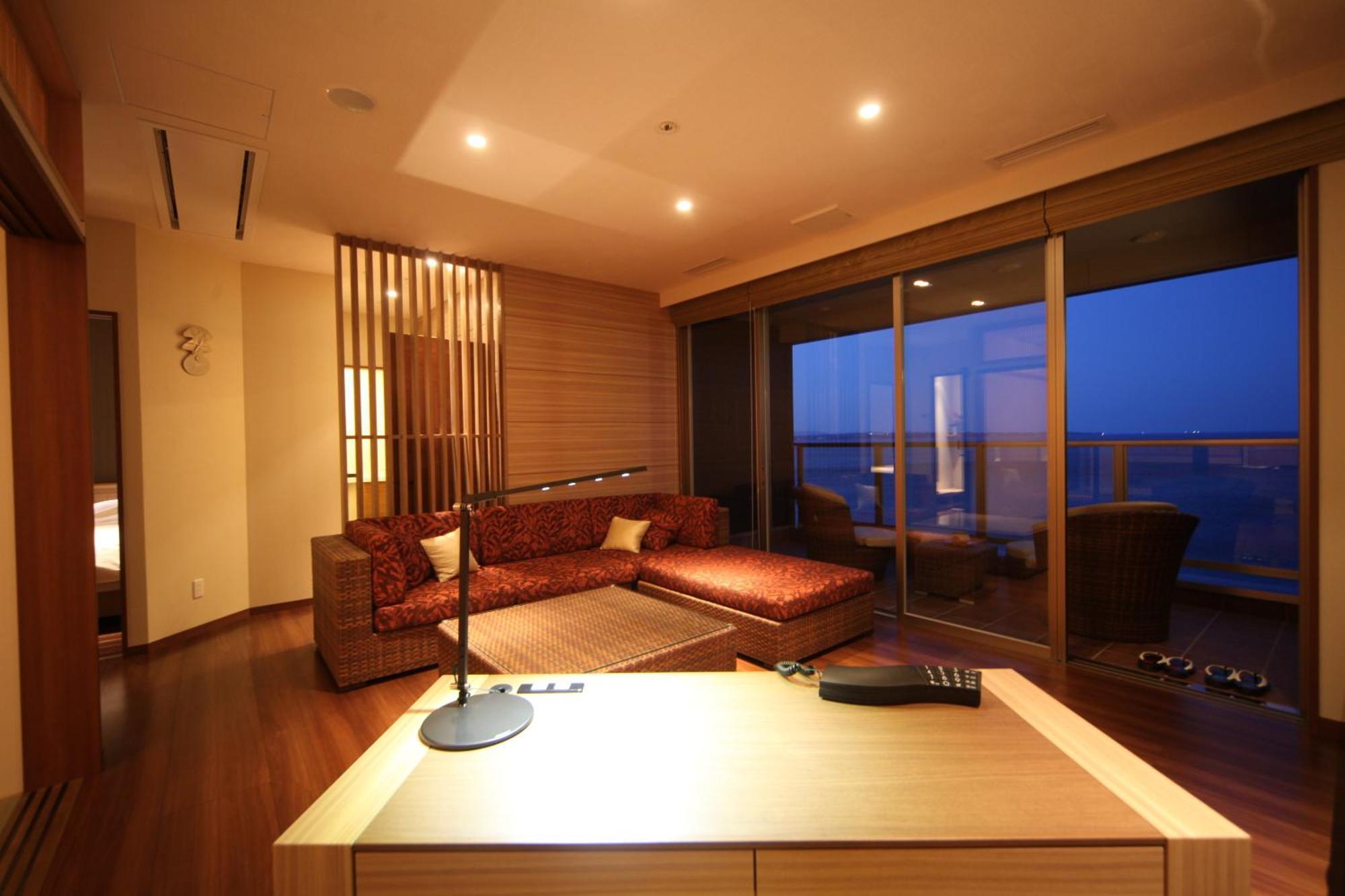 Amane Resort Seikai Beppu Szoba fotó A suite at the hotel